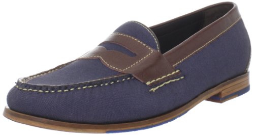canvas penny loafers