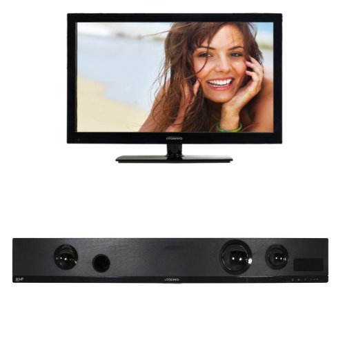 Ocosmo 32-Inch 1080p 60Hz LED-Lit TV and Sound Bar