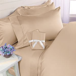 offer: #WHOLESALE# 1500 Thread Count Egyptian Cotton 4 Piece Bed Sheet 
