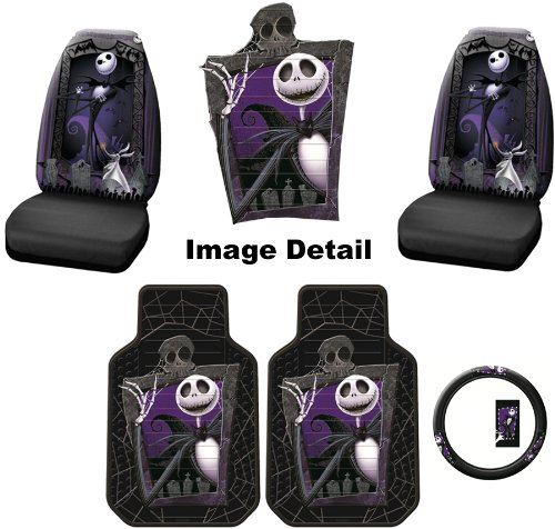 nightmare before christmas car seat covers ebay