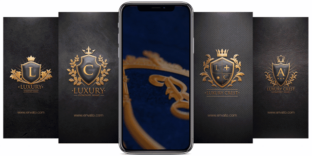 Glossy Logo | Reflection Logo Loop - 3