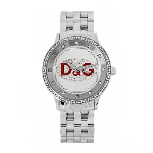 ^Review D&G Dolce & Gabbana Women’s DW0144 Prime Time Stainless Steel ...