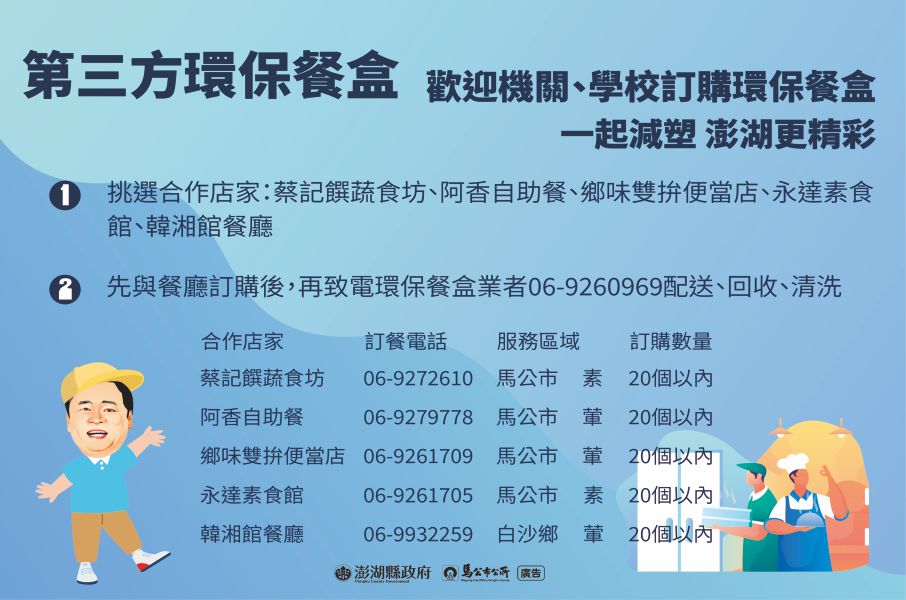 澎湖縣政府、馬公巿公所廣告