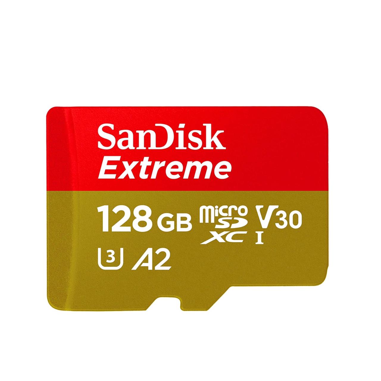 Image of SanDisk 128GB Extreme MicroSDXC