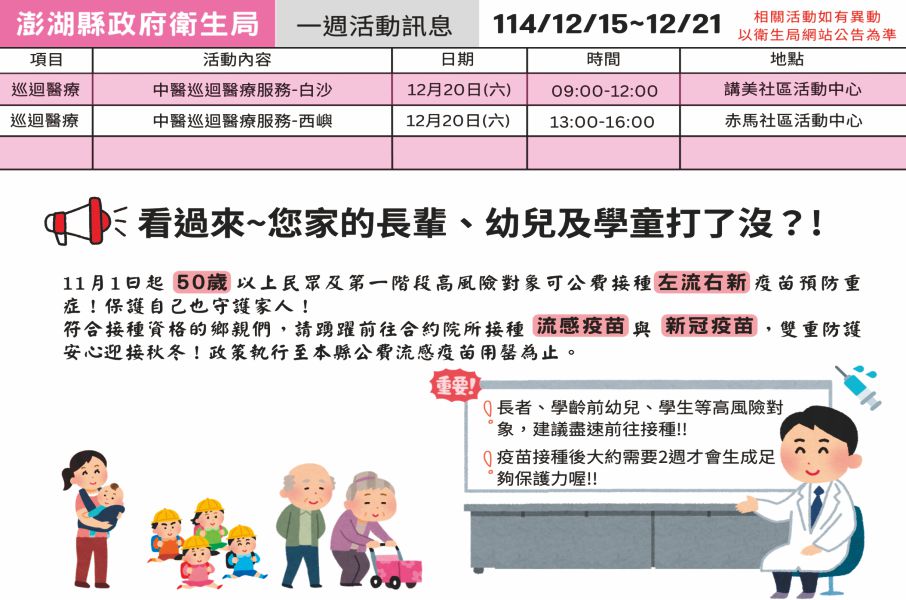 澎湖縣政府衛生局廣告