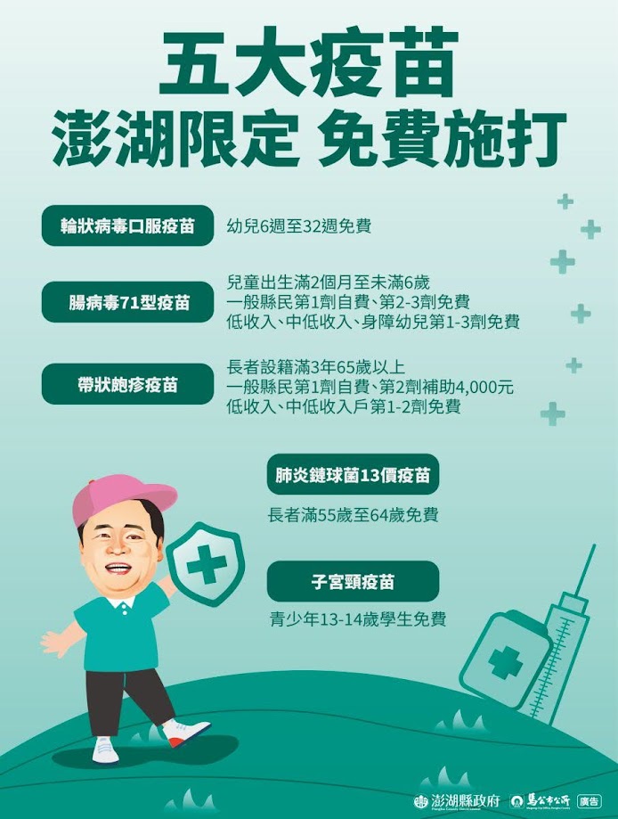 澎湖縣政府暨馬公巿公所廣告